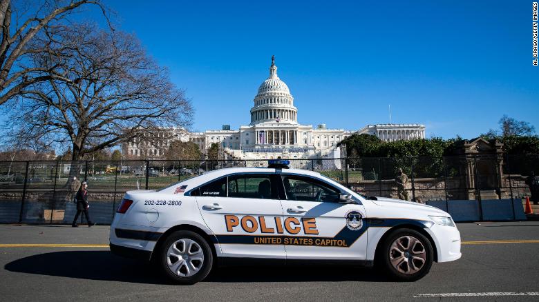 US Capitol Police officer who responded to Capitol riot dies while off-duty