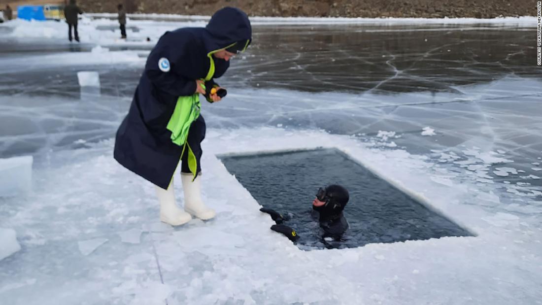 Russian Woman Who Swam Under Siberia S Ice May Have Broken The World