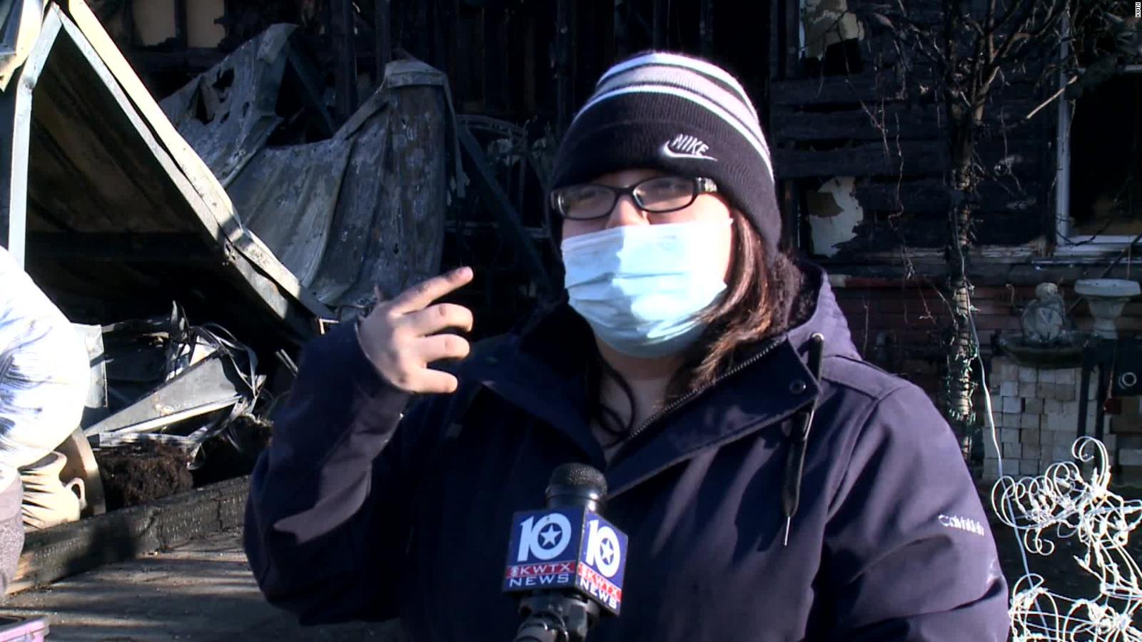 A teenager saved her family when they lost their sense of smell from Covid-19 and didn't realize their house was on fire