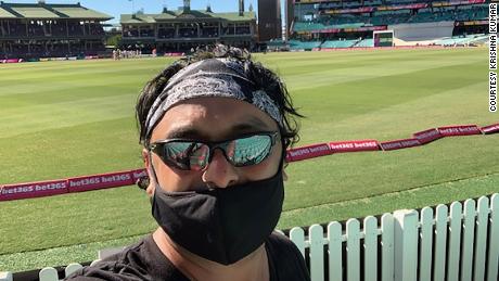 Kumar says he was racially profiled by staff at the SCG. 
