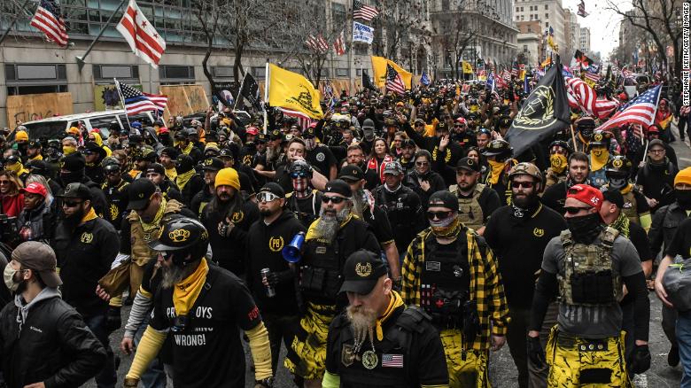 Canada will list the Proud Boys movement as a terrorist group