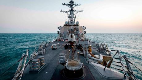 US sends warship through Taiwan Strait for first time under Biden