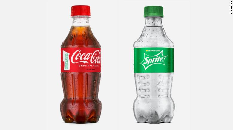 Coca-Cola is introducing its first bottle made from 100% recycled plastic