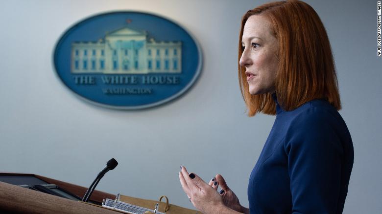 Psaki defends Biden administration's school reopening goal as 'not the ceiling'