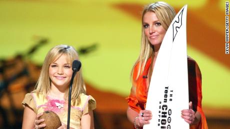 Britney Spears and her sister Jamie Lynn Spears.