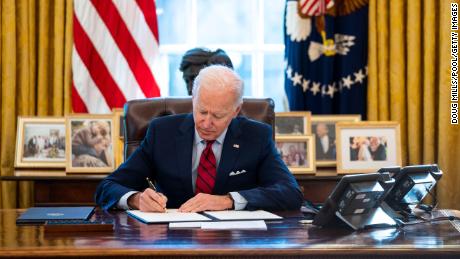 Biden moves to unwind Trump&#39;s Medicaid work requirements