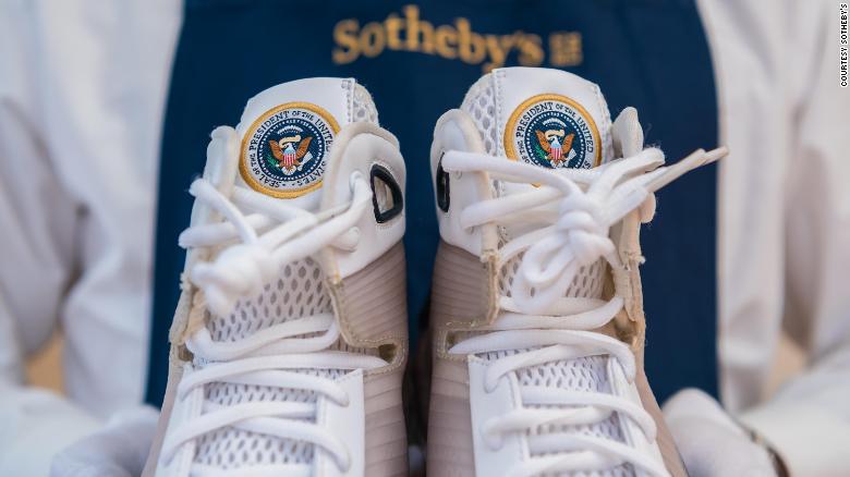 Nike sneakers designed in honor of Obama withdrawn from sale, auction house says