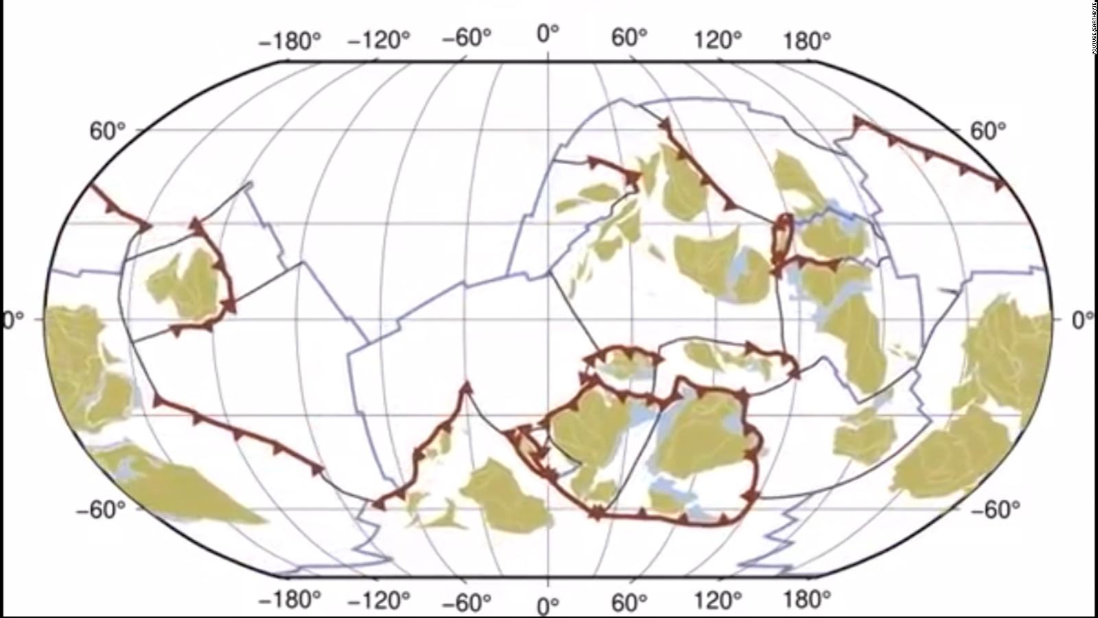 Watch A Billion Years Of Tectonic Plates Moving In One Minute Cnn Video