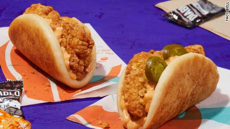 Here&#39;s the new Crispy Chicken Sandwich Taco from Taco Bell.