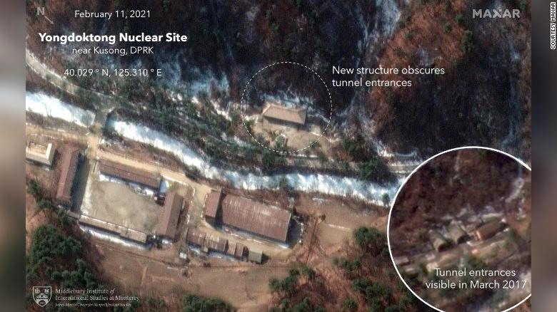New satellite images reveal North Korea took recent steps to conceal nuclear weapons site