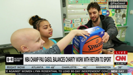 Pau Gasol on helping others after retiring from the game