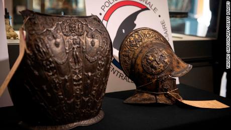 Stolen 16th-century armor returned to Louvre decades after theft