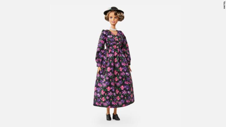 埃莉诺·罗斯福（Eleanor Roosevelt）是获得芭比娃娃待遇的最新历史人物