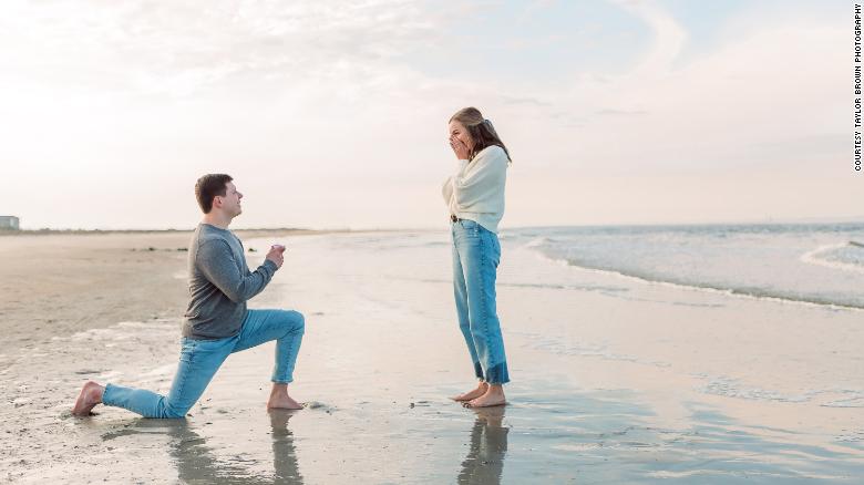 Facebook post reunites couple with their lost engagement ring after beach proposal