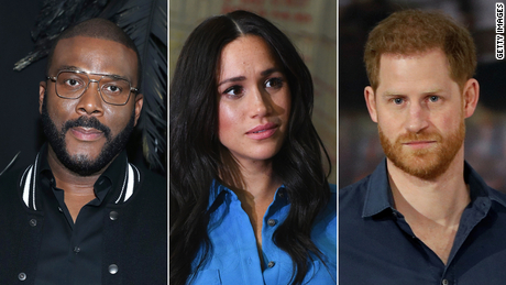 Tyler Perry, Meghan Markle and Prince Harry