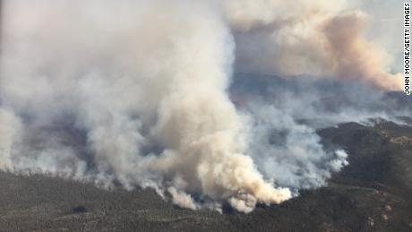 호주&#39;s wildfires released as much smoke as a massive volcanic eruption, 연구 결과
