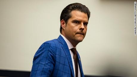 Gaetz showed nude photos of women he said he&#39;d slept with to lawmakers, sources tell CNN  