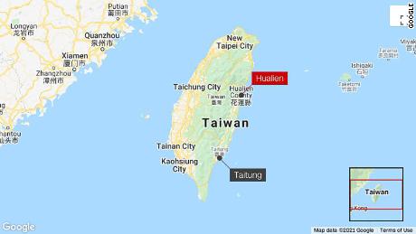 Train derails in Taiwan, with at least four dead and many injured