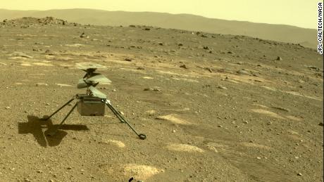 NASA&#39;s Ingenuity helicopter survives first freezing night on Mars