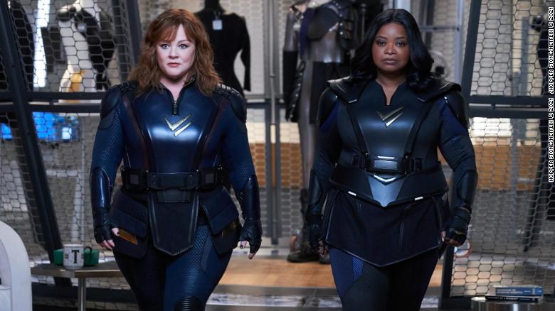 'Thunder Force' teams Melissa McCarthy and Octavia Spencer in a weak superhero spoof