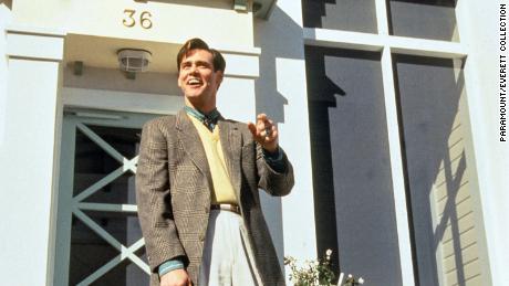 Jim Carrey in &quot;The Truman Show,&quot; 1998. Gaetz&#39;s childhood home was used for the movie.