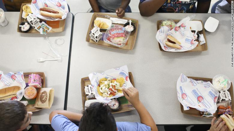 Children's healthiest meals of the day come from school cafeterias