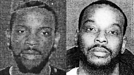 پلیس برای انجام اسکن تشخیص چهره ، از تصویری از مظنون که از گواهینامه جعلی رانندگی گرفته شده و در محل (سمت چپ) مانده است ، استفاده کرد.  او بازگشت 
