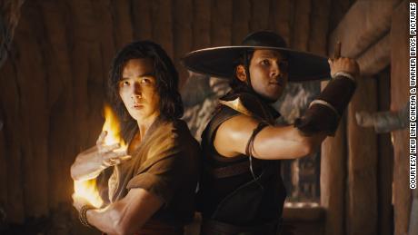 (From left) Ludi Lin and Max Huang are shown in &quot;Mortal Kombat.&quot;