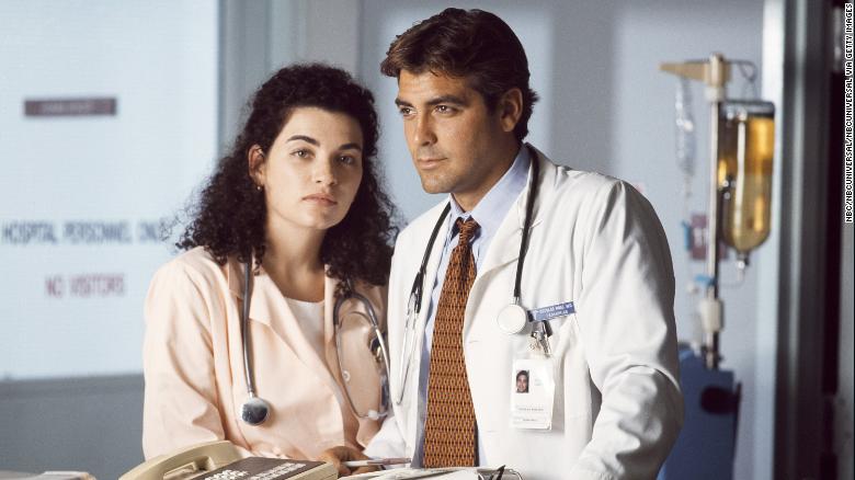 Julianna Margulies admits she and George Clooney had a real-life 'crush' during 'ER'