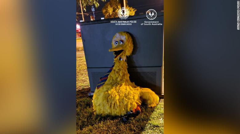 Police hunting 'Big Bird Bandits' who allegedly stole 'Sesame Street' costume make arrests
