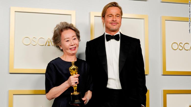 Brad Pitt fan and Oscar-winner Yuh-jung Youn has been a bright light of award season