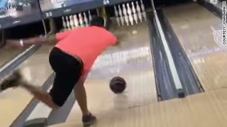 Man bowls perfect game with his father&#39;s ashes inside the ball