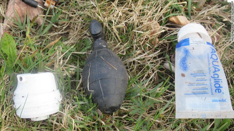 Police in Germany responded to a bomb alert -- and found a sex toy