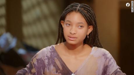 Willow Smith holds her own on an episode of &quot;Red Table Talk.&quot;