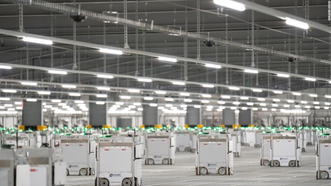 Robots are an increasingly familiar presence in warehouses. At the south-east London warehouse run by &lt;a href =&quot;https://edition.cnn.com/2021/04/26/world/ocado-supermarket-robot-warehouse-spc-intl/index.html&quot; target =&quot;_blank&ampquott;&gt;British online supermarket Ocado, 3,000 robots fulfill shopping orders&lt;/un&gt;. When an order is sent to the warehouse, the bots spring to life and head towards the container they require. &lt;strong&gt;Scroll through to see more robots that are revolutionizing warehouses.&alt;lt;/forte&gt;