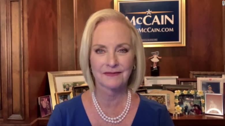 'We do need to be careful': Cindy McCain cautions Republicans as GOP considers Liz Cheney replacement