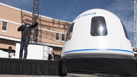 Jeff Bezos&#39; Blue Origin to auction ticket for first space tourism flight