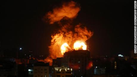 Terrified families huddle together in Gaza as Eid festivities turn into nights of death and destruction