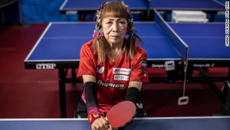 &#39;I won&#39;t die a boring death, but I will make a big smash,&#39; says &#39;The Butterfly Lady&#39; of Paralympic table tennis