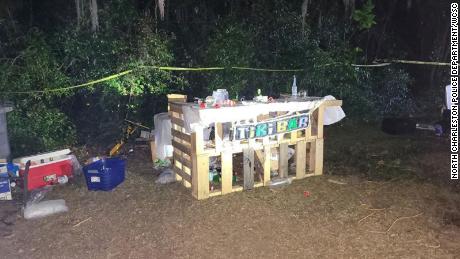 A shooting at an unauthorized outdoor concert in North Charleston, South Carolina, left more than a dozen wounded late Saturday.