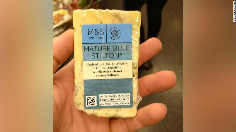 Cheese-loving drug dealer jailed after police spot his fingerprints in a picture of a block of Stilton