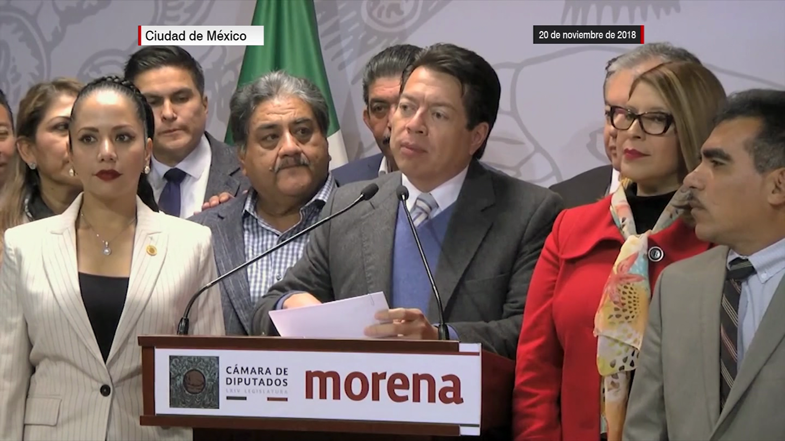 Partido fundado por AMLO Morena denuncia conspiración para un fraude