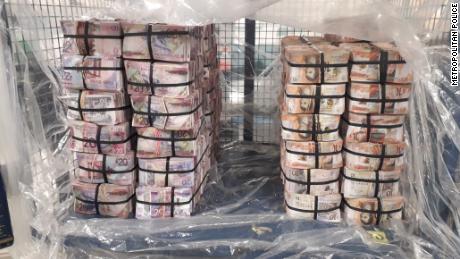 London police seize $  7 million after spotting man struggling to carry bags stuffed with cash