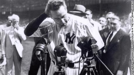 Como Lou Gehrig, beisebol e esta doença mortal estavam conectados para sempre