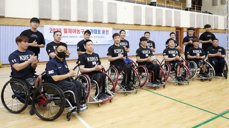 South Korea Paralympic basketball team inspired by coach who died of cancer