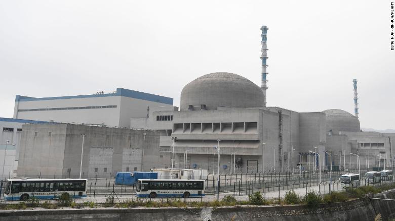 中国称台山核电站周围的辐射水平在报告泄漏后正常