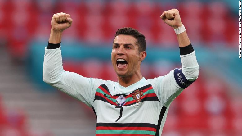 Cristiano Ronaldo makes history at Euro 2020 as Portugal beats Hungary