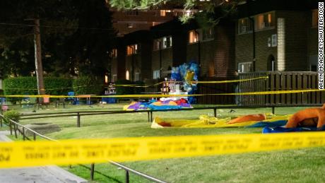 Gunfire broke out at a one-year-old's birthday party in Toronto