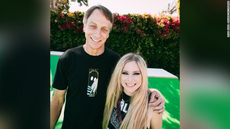 Avril Lavigne partners with real-life 'Sk8er boi' Tony Hawk in TikTok debut