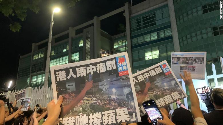 The symbolism of Hong Kong's Apple Daily